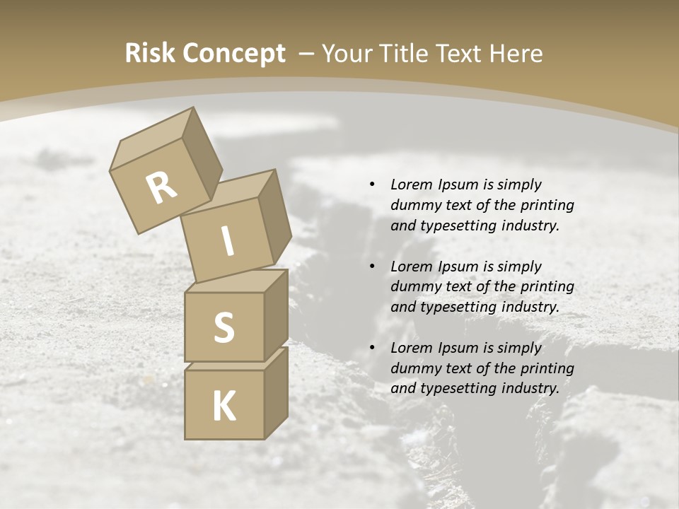 Sidewalk Asphalt Structure PowerPoint Template