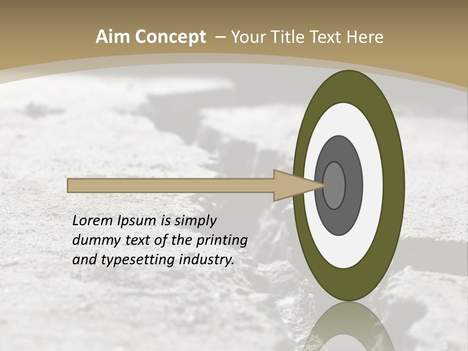 Sidewalk Asphalt Structure PowerPoint Template