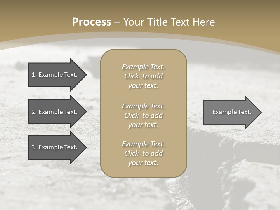 Sidewalk Asphalt Structure PowerPoint Template