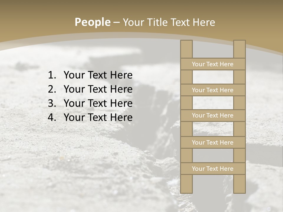 Sidewalk Asphalt Structure PowerPoint Template