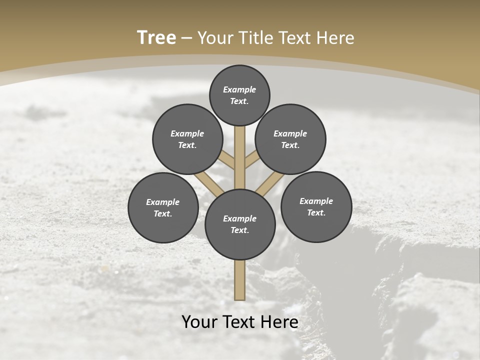 Sidewalk Asphalt Structure PowerPoint Template