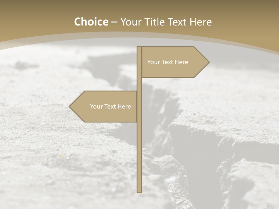 Sidewalk Asphalt Structure PowerPoint Template