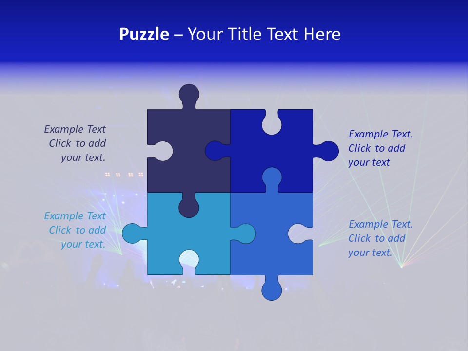 Star Act Silhouette PowerPoint Template