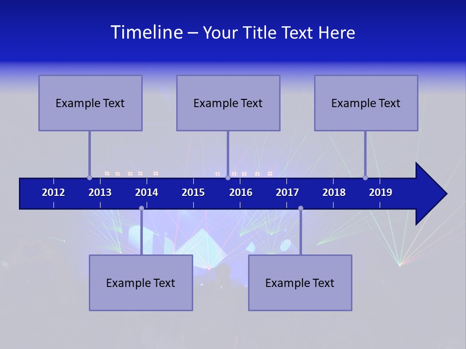 Star Act Silhouette PowerPoint Template