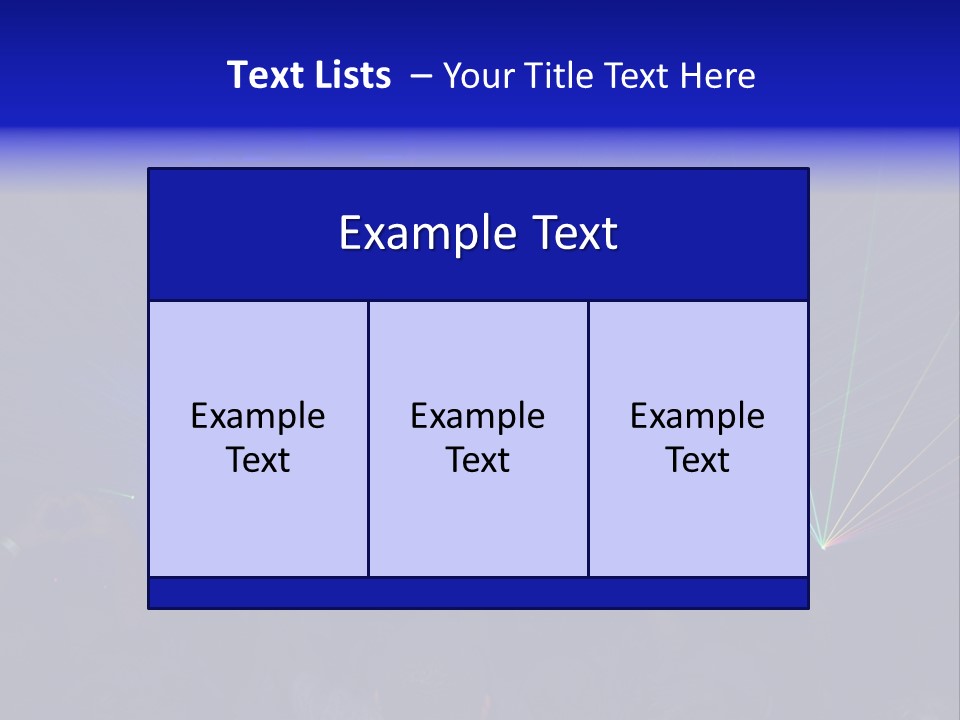 Star Act Silhouette PowerPoint Template