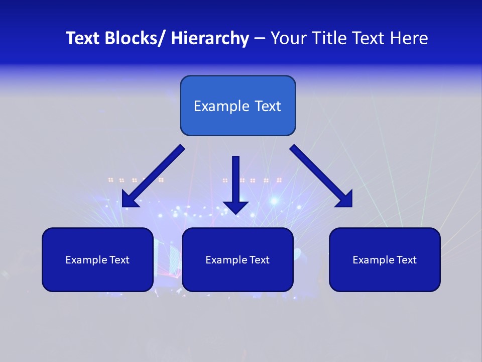 Star Act Silhouette PowerPoint Template