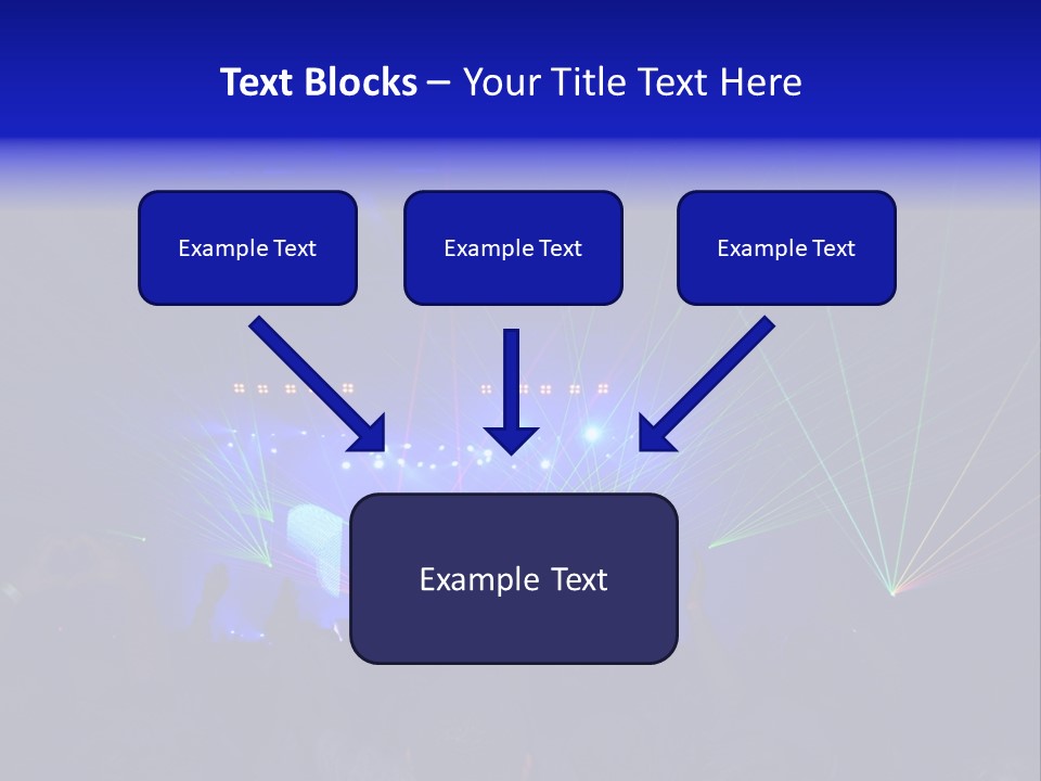 Star Act Silhouette PowerPoint Template