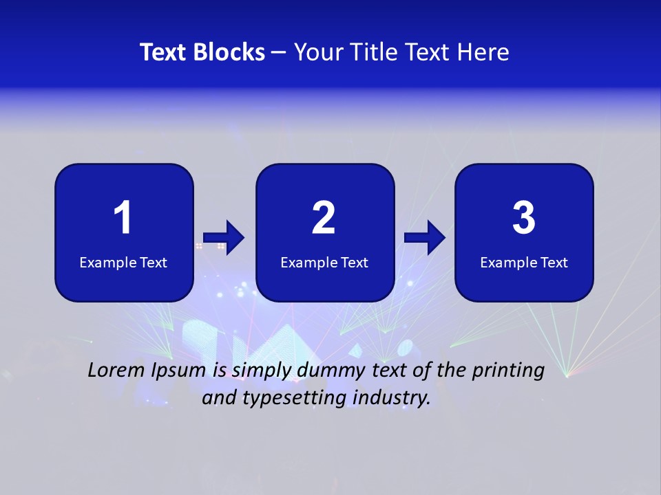 Star Act Silhouette PowerPoint Template
