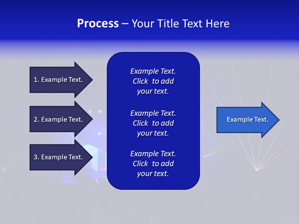 Star Act Silhouette PowerPoint Template