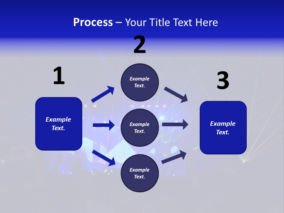 Star Act Silhouette PowerPoint Template