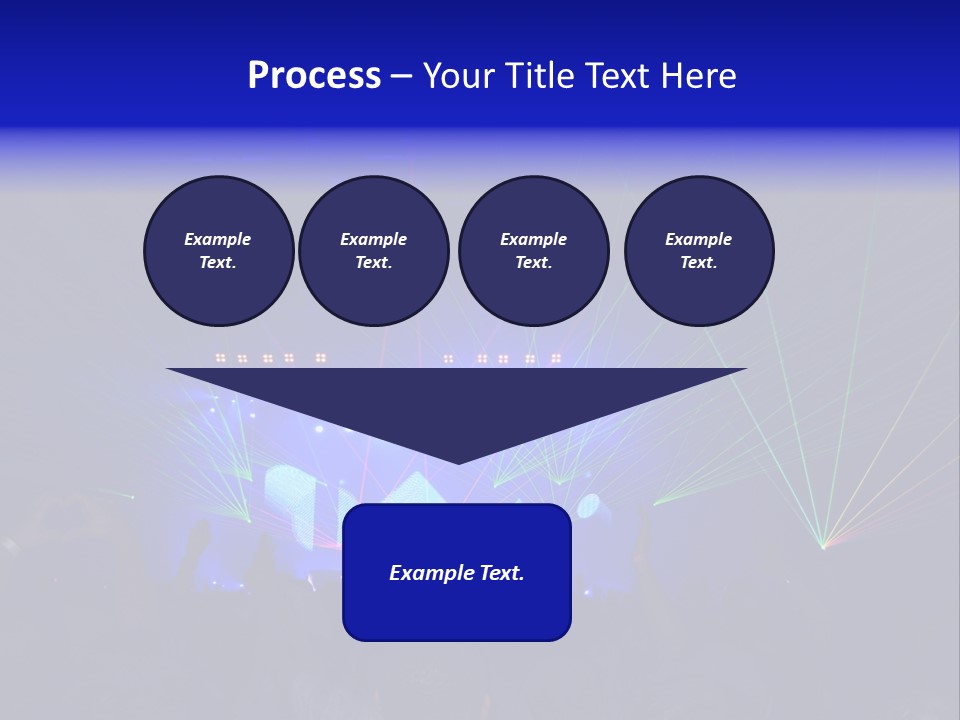 Star Act Silhouette PowerPoint Template
