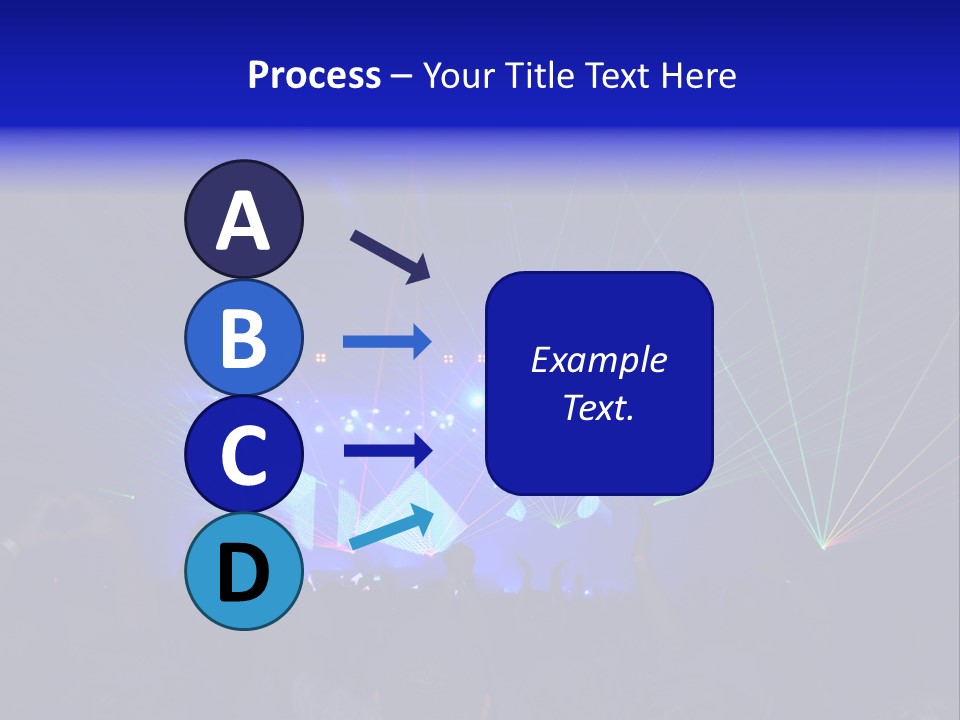 Star Act Silhouette PowerPoint Template