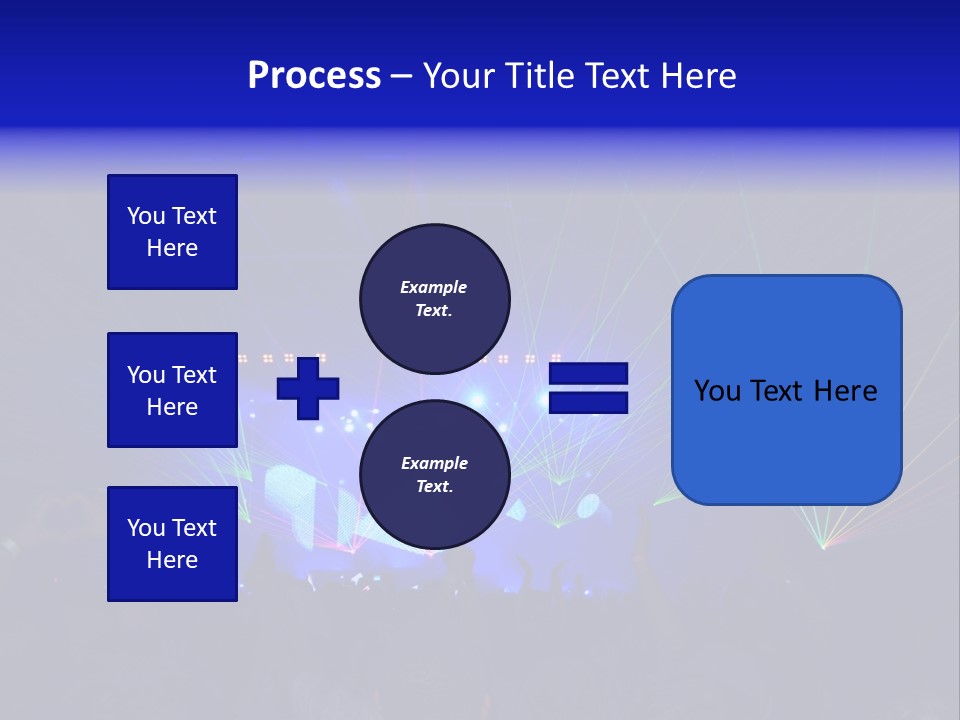 Star Act Silhouette PowerPoint Template