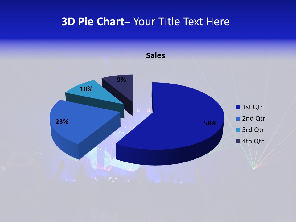 Star Act Silhouette PowerPoint Template