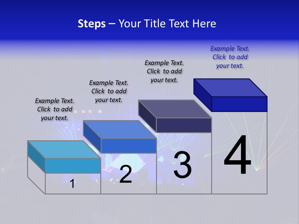 Star Act Silhouette PowerPoint Template