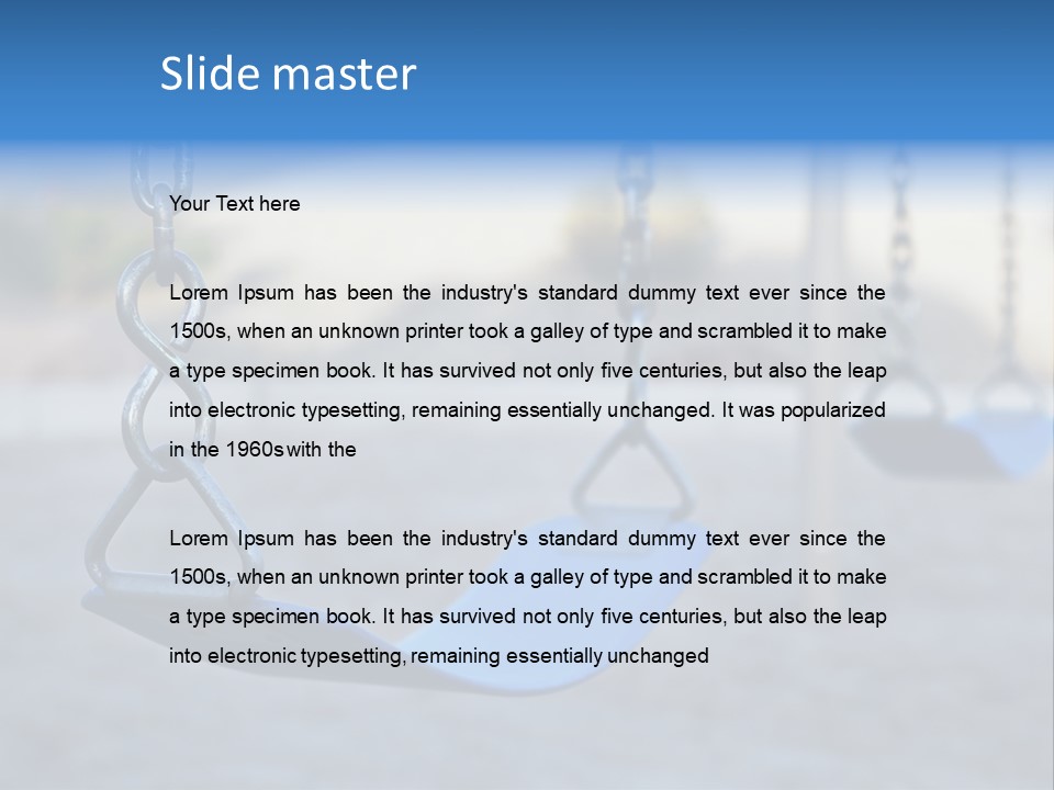 Child Face Play PowerPoint Template