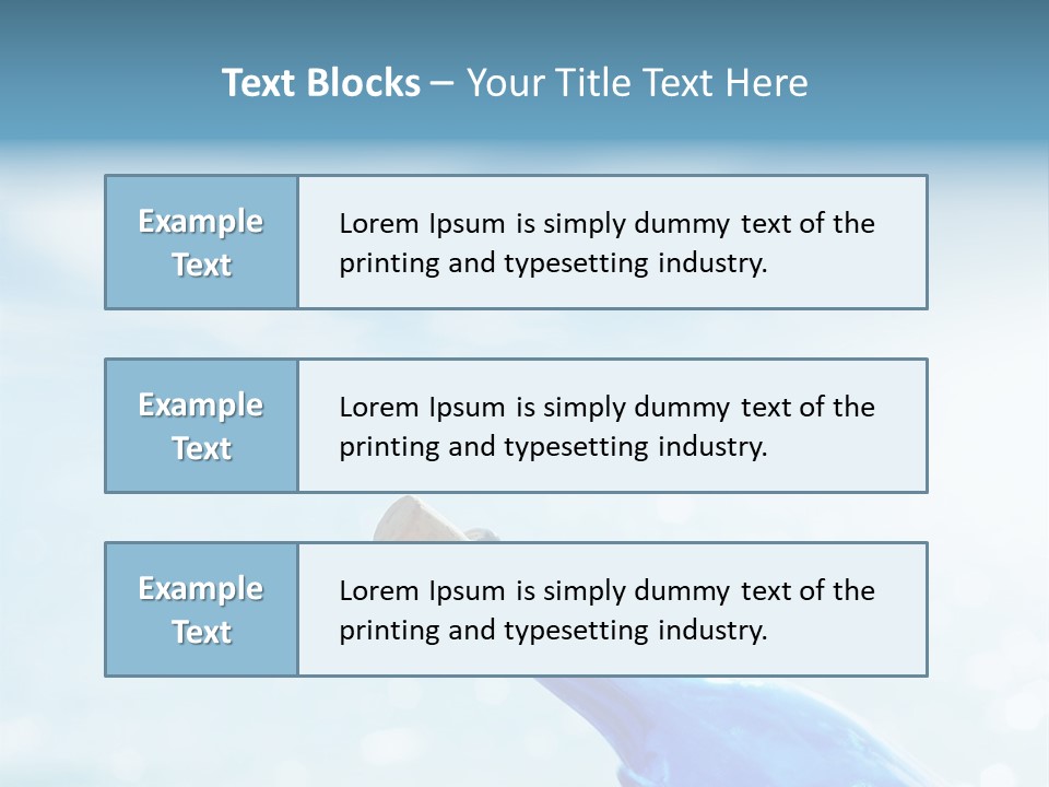 Desert Ancient Wish PowerPoint Template