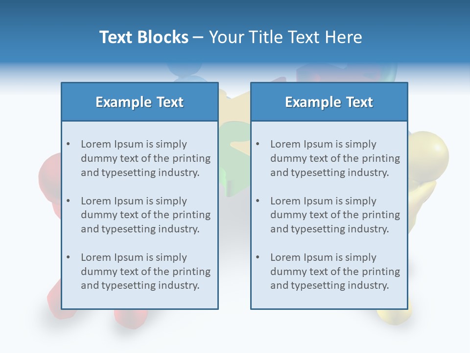 A Group Of People Standing Around A Puzzle Piece PowerPoint Template