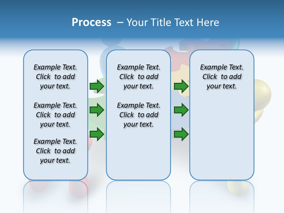 A Group Of People Standing Around A Puzzle Piece PowerPoint Template