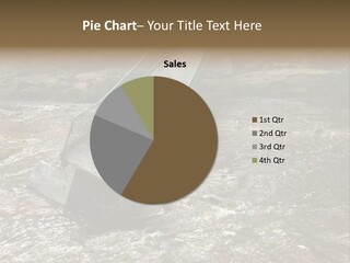 Costs Water Stream PowerPoint Template