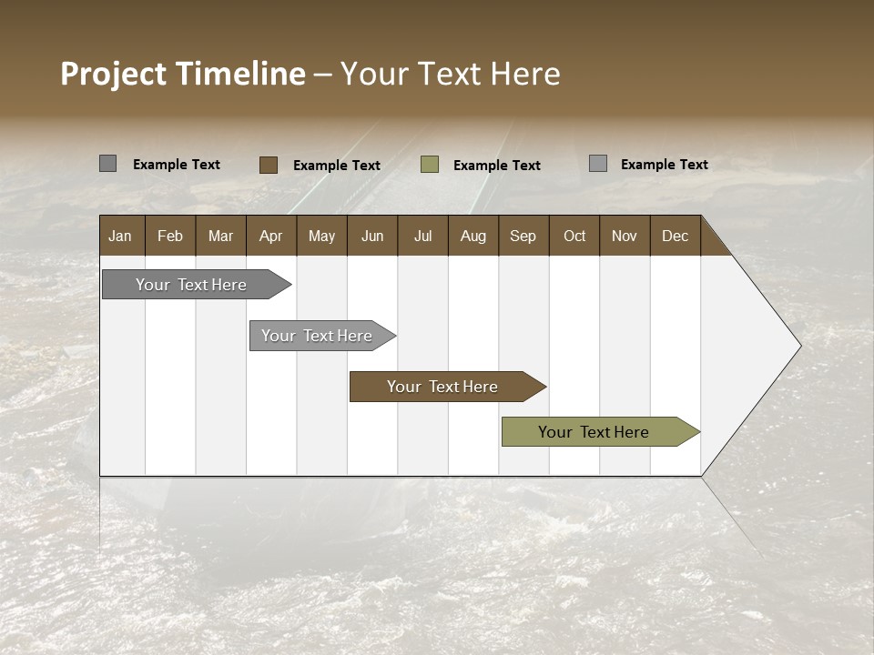 Costs Water Stream PowerPoint Template