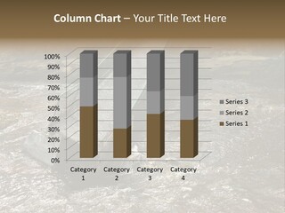 Costs Water Stream PowerPoint Template