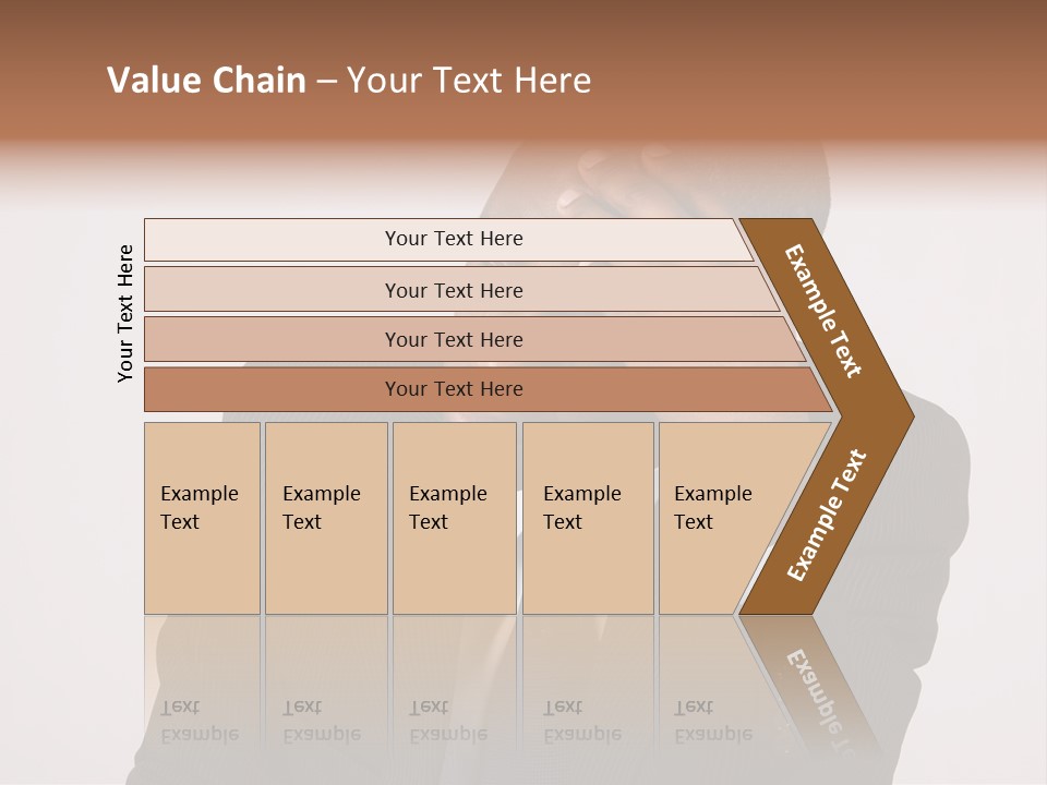 Men Headache White PowerPoint Template
