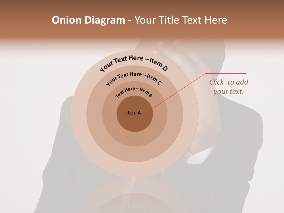 Men Headache White PowerPoint Template