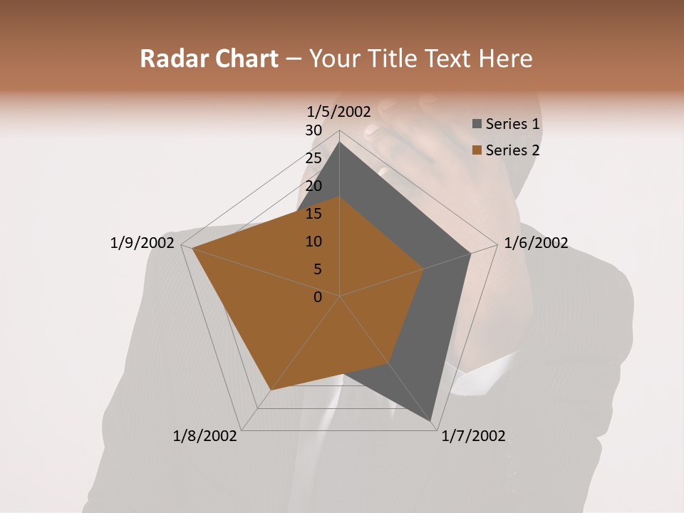 Men Headache White PowerPoint Template