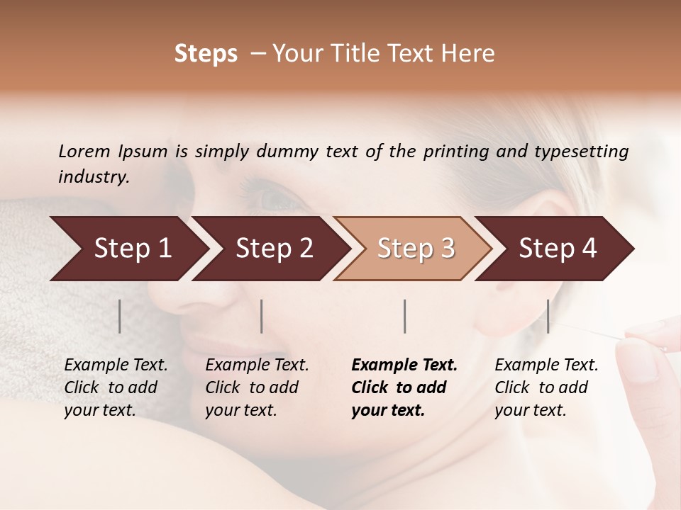 Relaxation Lifestyle Background PowerPoint Template