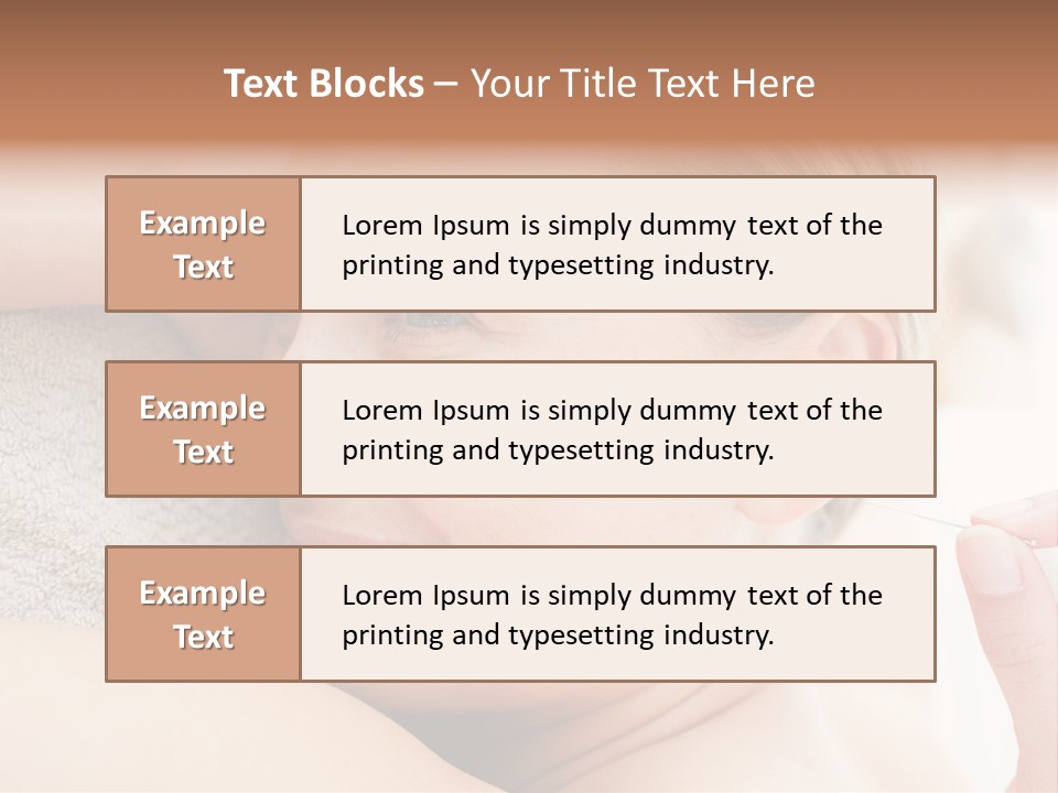 Relaxation Lifestyle Background PowerPoint Template