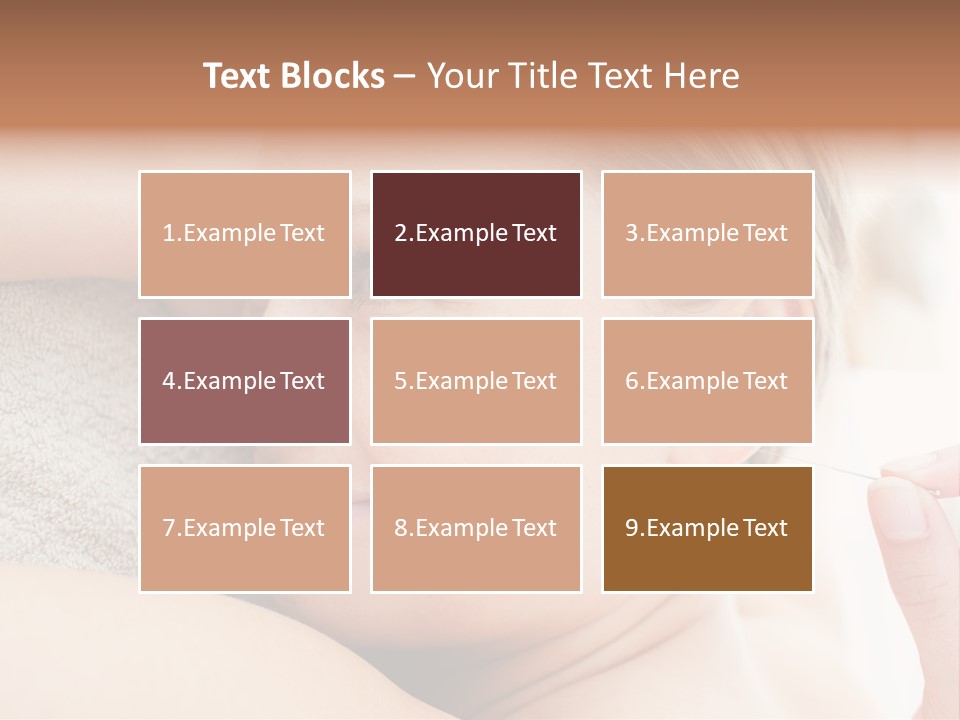 Relaxation Lifestyle Background PowerPoint Template