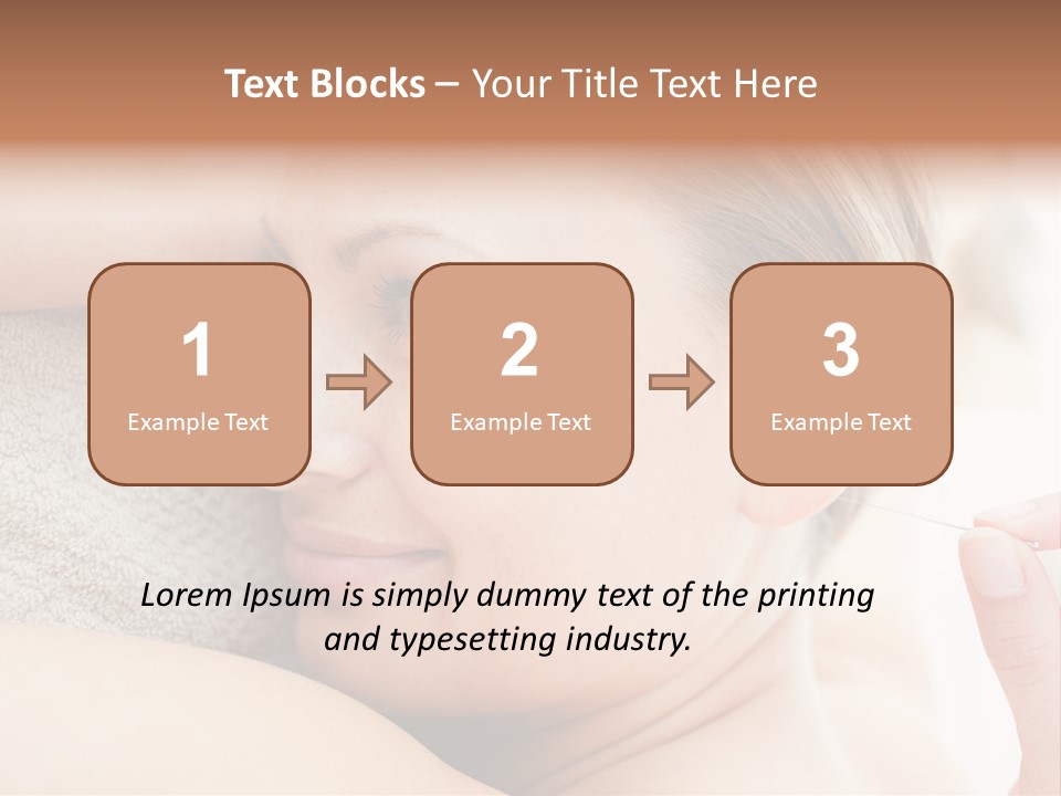 Relaxation Lifestyle Background PowerPoint Template