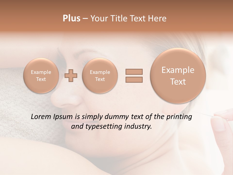 Relaxation Lifestyle Background PowerPoint Template