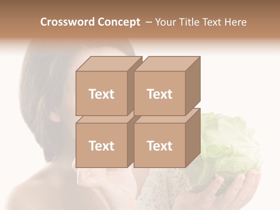 Face Nutrition Organic PowerPoint Template