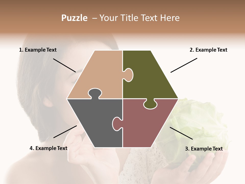 Face Nutrition Organic PowerPoint Template