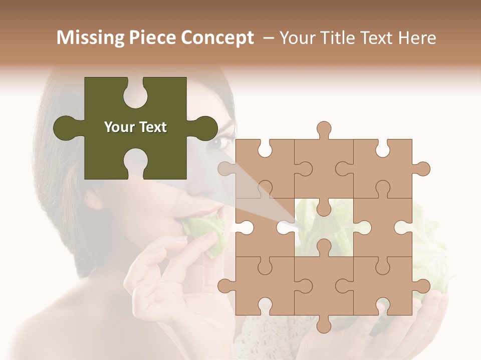 Face Nutrition Organic PowerPoint Template