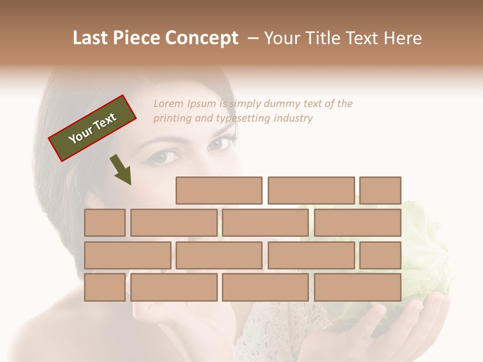 Face Nutrition Organic PowerPoint Template