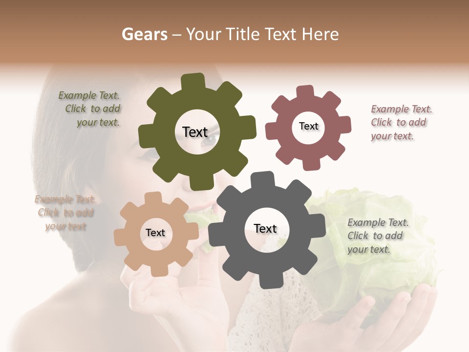 Face Nutrition Organic PowerPoint Template