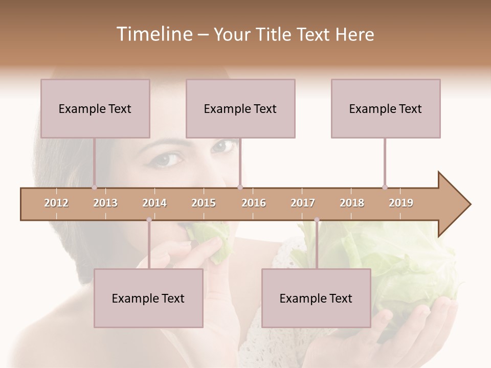 Face Nutrition Organic PowerPoint Template