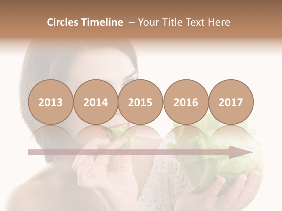 Face Nutrition Organic PowerPoint Template