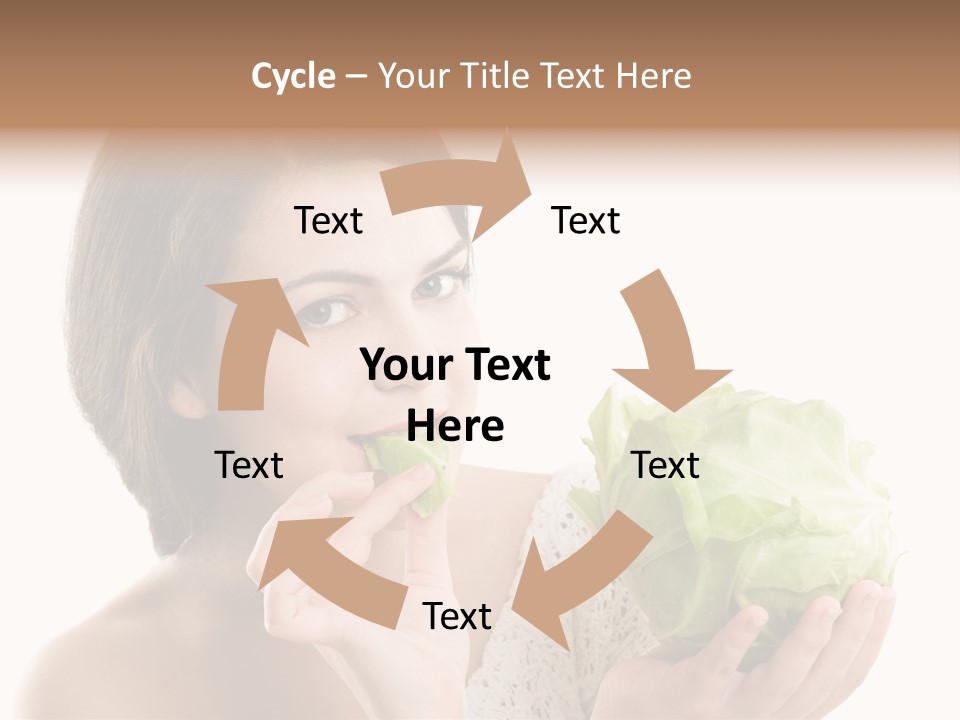 Face Nutrition Organic PowerPoint Template