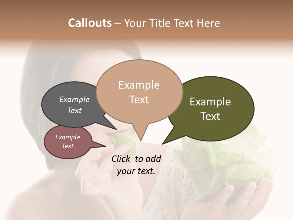 Face Nutrition Organic PowerPoint Template