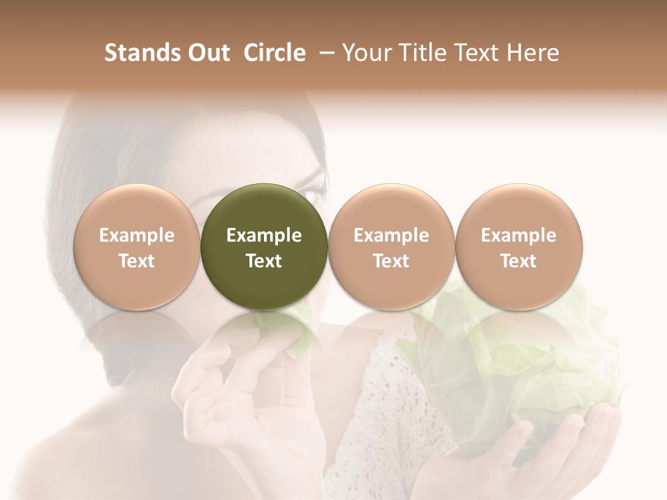 Face Nutrition Organic PowerPoint Template