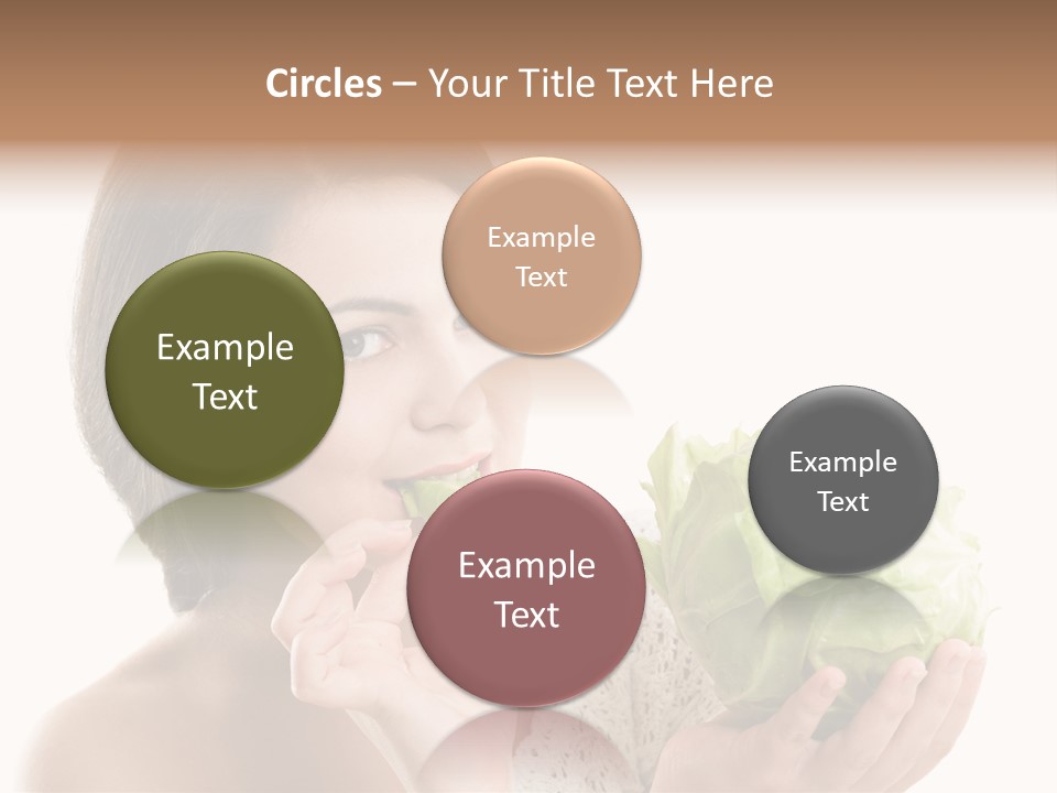 Face Nutrition Organic PowerPoint Template