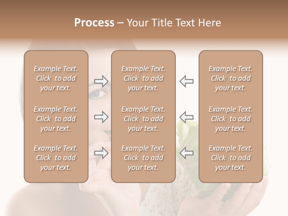 Face Nutrition Organic PowerPoint Template