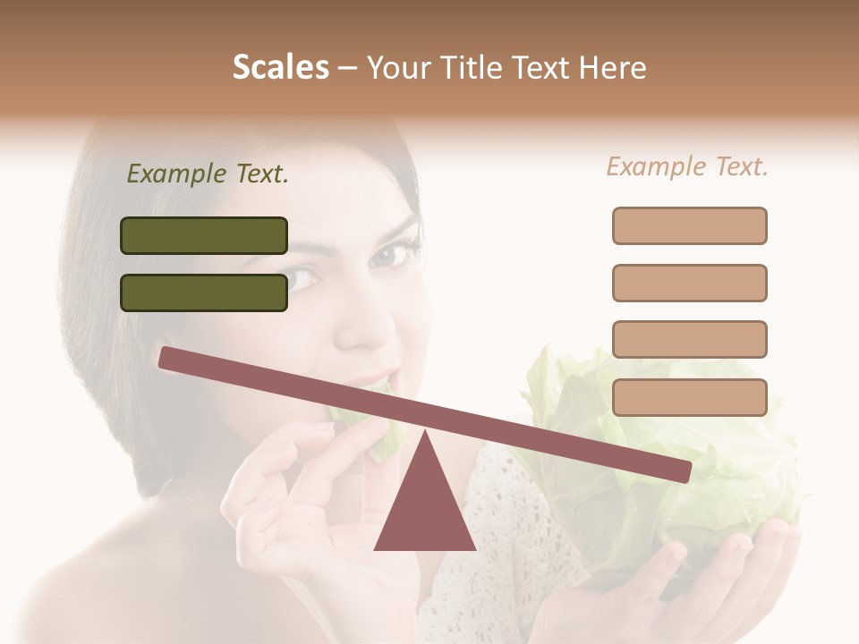 Face Nutrition Organic PowerPoint Template