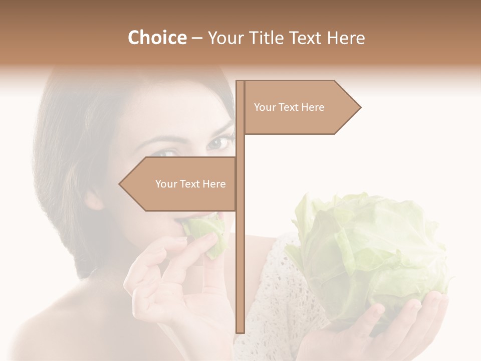 Face Nutrition Organic PowerPoint Template