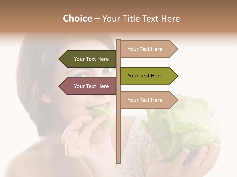 Face Nutrition Organic PowerPoint Template