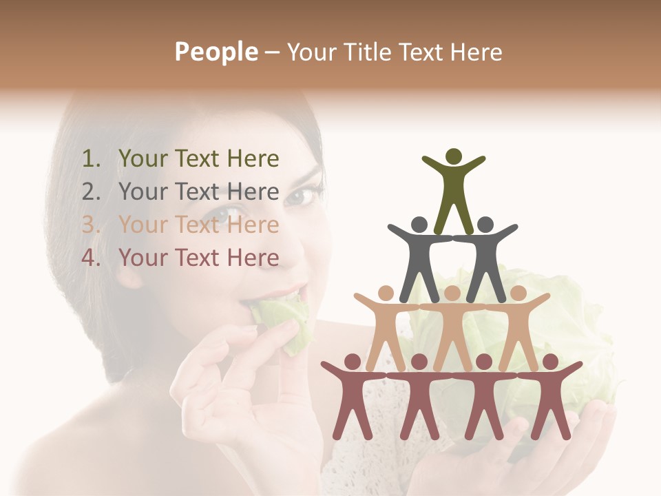 Face Nutrition Organic PowerPoint Template